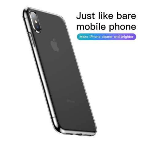 Чехол Baseus Simple series case на iPhone Xs Max прозрачный
