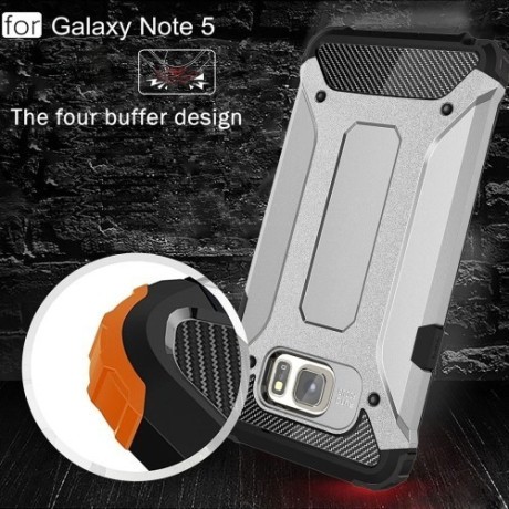 Противоударный Чехол Rugged Armor Grey Samsung Galaxy Note 5/ N920