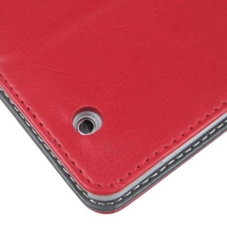 Кожаный Чехол Enkay Crazy Horse Texture Embossing красный для iPad 2, 3, 4