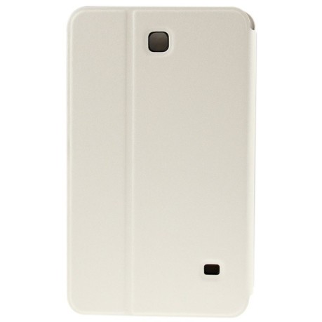 Кожаный Чехол Frosted Texture White для Samsung Galaxy Tab 4 8.0