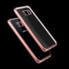 Силиконовый чехол Electroplating Frame для Samsung Galaxy S8 / G950-розовое золото