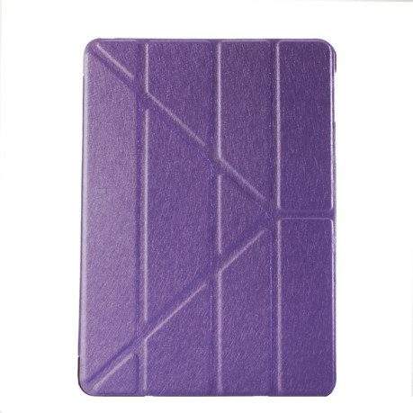 Чехол Silk Texture Origami фиолетовый для iPad 9.7 2017/2018 (A1822/ A1823)