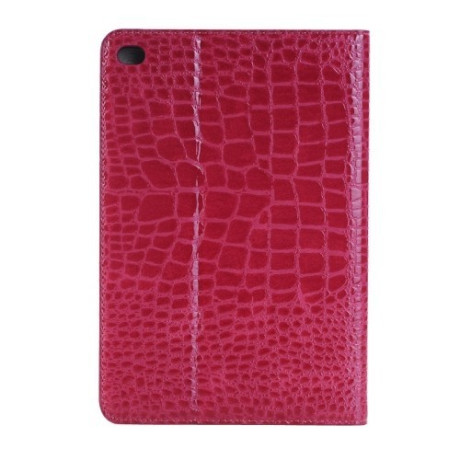 Кожаный Чехол Crocodile Texture Smart Magenta для iPad mini 4