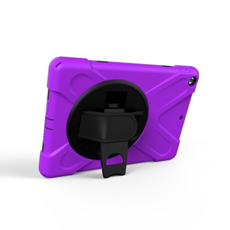 Противоударный Чехол с Подставкой 360 Degree Rotation на iPad 9.7 (2018/2017) Purple