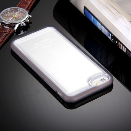Прозрачный Антигравитационный Чехол Anti-Gravity Magical Nano-suction Grey для iPhone 6 Plus/ 6s Plus