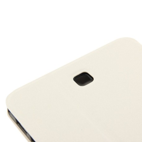 Кожаный Чехол Frosted Texture White для Samsung Galaxy Tab 4 8.0