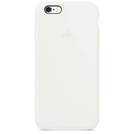 Силиконовый чехол Silicone Case Antique White для iPhone 6/6S