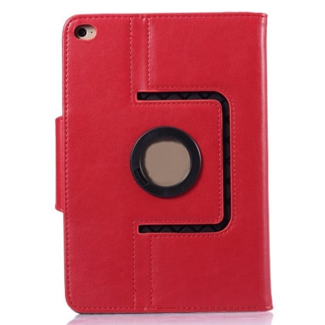 Кожаный чехол 360 Rotatable на iPad Air 2 -красный