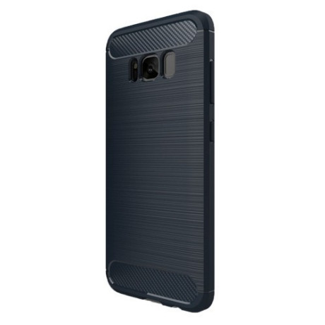 Противоударный чехол Rugged Armor Fiber для Samsung Galaxy S8 / G950-темно-синий