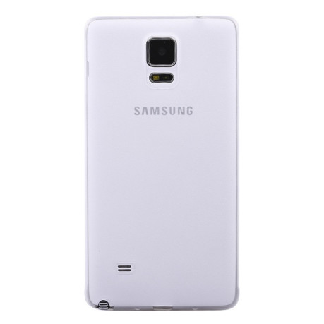 Ультратонкий Белый TPU Чехол 0.3 мм для Samsung Galaxy Note 4