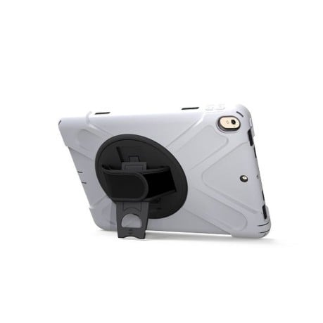 Противоударный чехол Pirate King  360 Degree Rotation Stand Back Cover Case на iPad  Air 2019/Pro 10.5 - белый
