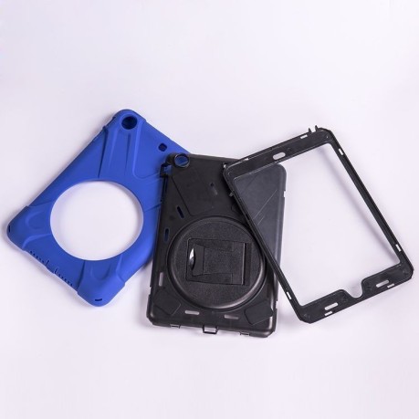 Противоударный Чехол 3 in 1 Shock-proof Detachable темно-синий для iPad Air 2