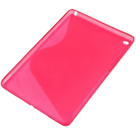 TPU Чехол S Line Anti-slip пурпурно-красный для iPad Air 2