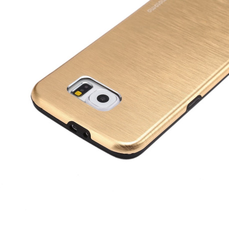 Металлический Чехол Motomo Brushed Texture Metal Gold для Samsung Galaxy Note 5