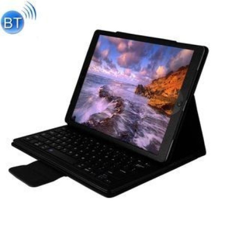Кожаный Черный Чехол с Bluetooth клавиатурой для iPad Pro 12.9
