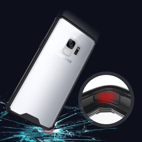 Противоударный чехол на Samsung Galaxy S9/G960  Armor Protective Back Cover Case черный