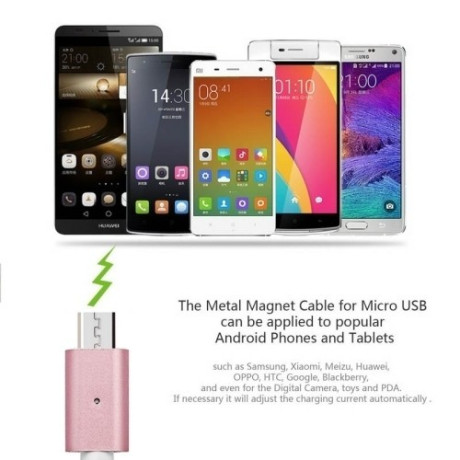Магнитный Зарядный кабель 2 в 1 Lightning и Micro USB to USB для iPhone / Samsung и др.