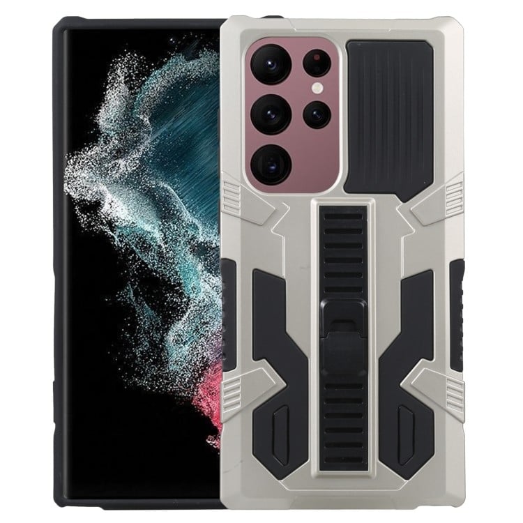 Противоударный чехол Vanguard Warrior для Samsung Galaxy S23 Ultra 5G - золотой Противоударный чехол Vanguard Warrior для Samsung Galaxy S23 Ultra 5G - золотой