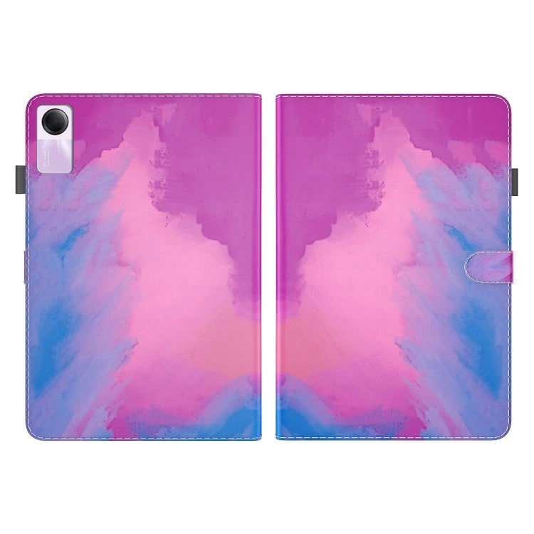 Стильный акварельный рисунок на защитном аксессуаре для Xiaomi Redmi Pad SE Стильный акварельный рисунок на защитном аксессуаре для Xiaomi Redmi Pad SE