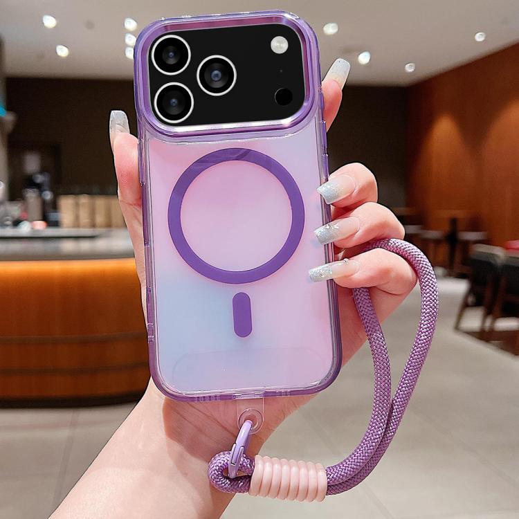 Bright Shadow Discoloration Purple для iPhone 17 Pro Max Bright Shadow Discoloration Purple для iPhone 17 Pro Max