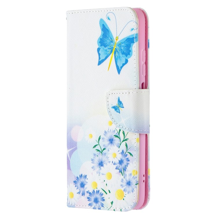 Чохол-книжка Colored Drawing Series на Xiaomi Redmi Note 10/10s/Poco M5s - Butterfly Love 