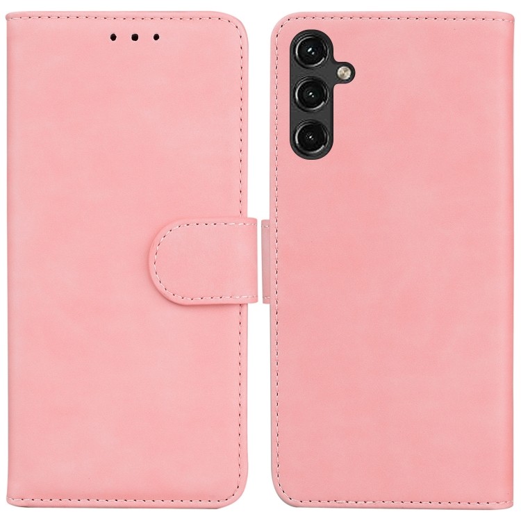 Розовый чехол-книжка Skin Feel Pure Color для Samsung Galaxy A14 5G Розовый чехол-книжка Skin Feel Pure Color для Samsung Galaxy A14 5G