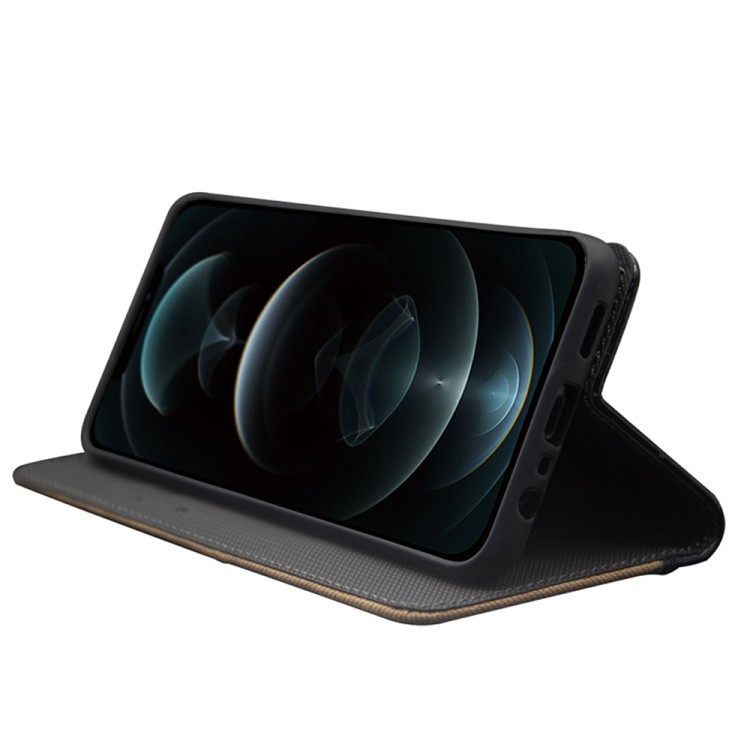 Стильний синій чохол-книжка idewei Two-color Splicing для Realme 10 5G 