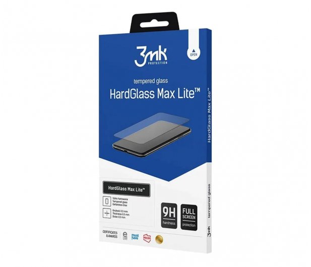 Защитное стекло 3MK HardGlass Max для Xiaomi Mi 11 - черное 