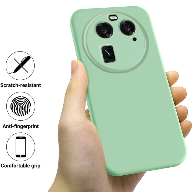 Защитный чехол зеленого оттенка для OPPO Find X6 