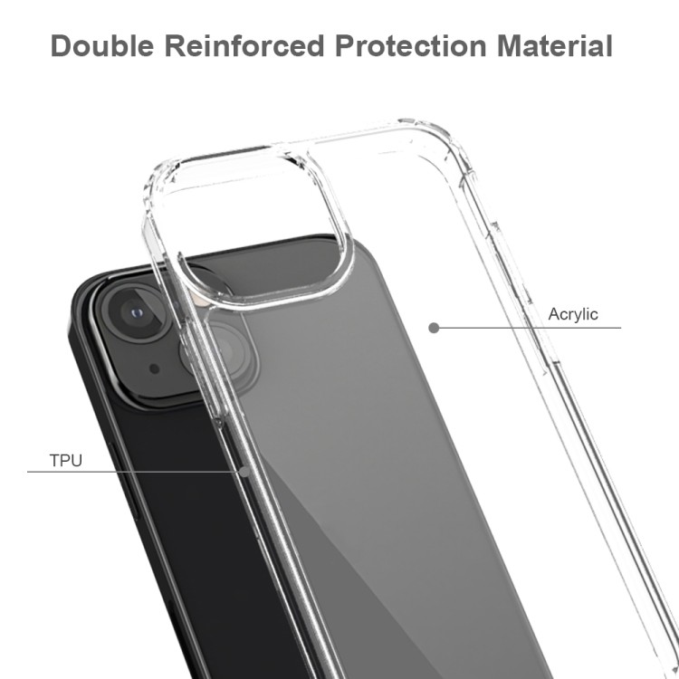 Защитный черный чехол накладка с усиленными углами для Айфон 13 Мини 