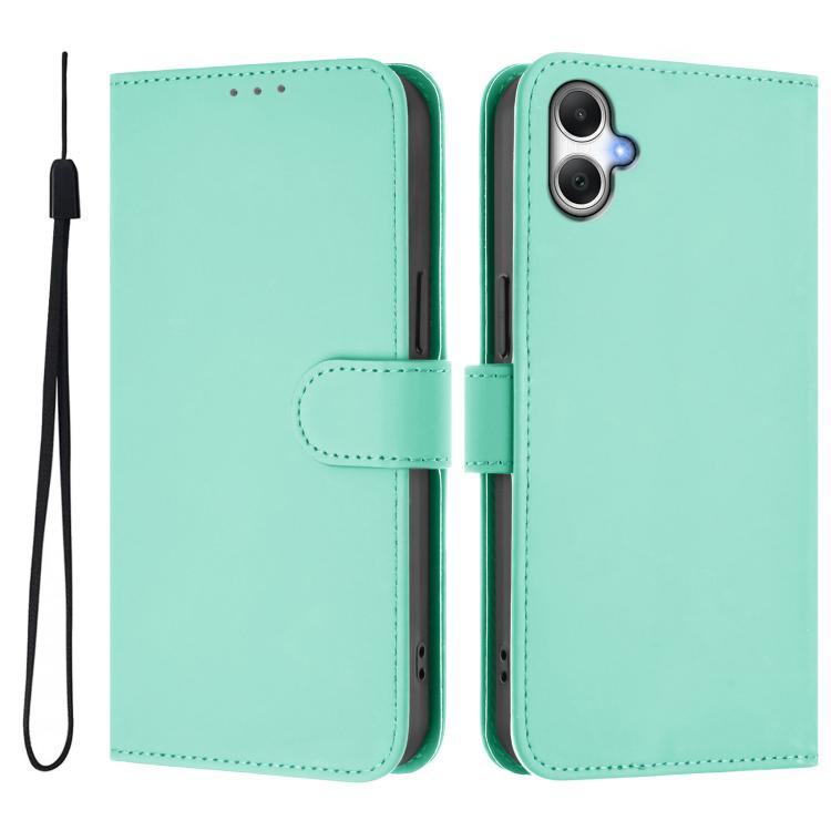 Зелена книжка Skin Feel для Samsung Galaxy A07 4G зі шнурком 