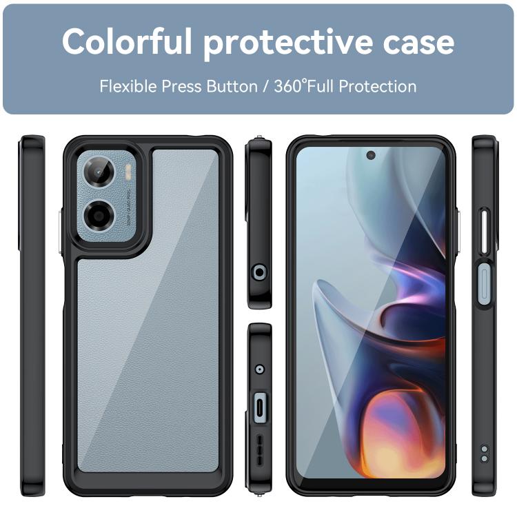 Colorful Acrylic Series — максимальная защита и стиль для вашего Motorola Moto E15 