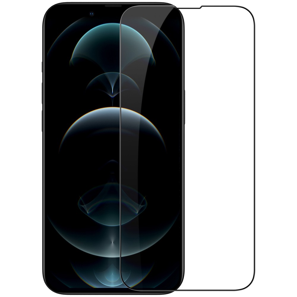 Коленное стекло накладка с черной рамкой для Айфон 13 Мини 