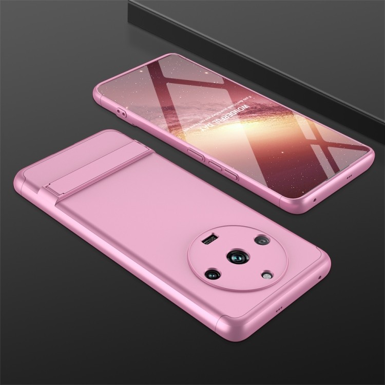 Розкішний протиударний трирівневий GKK з підставкою - Рожеве золото Розкішний протиударний трирівневий GKK з підставкою - Рожеве золото