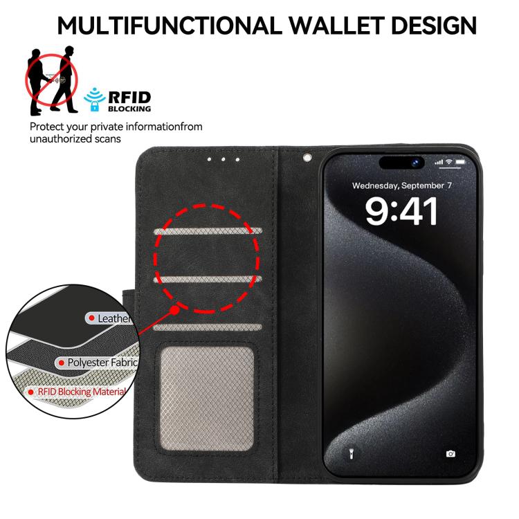  Багатофункціональний дизайн з RFID-захистом і слотами для карт 