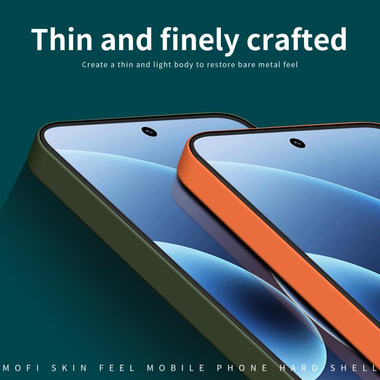 Цветовая палитра линейки MOFI Skin Feel: бежевый, синий, зеленый и другие оттенки Цветовая палитра линейки MOFI Skin Feel: бежевый, синий, зеленый и другие оттенки