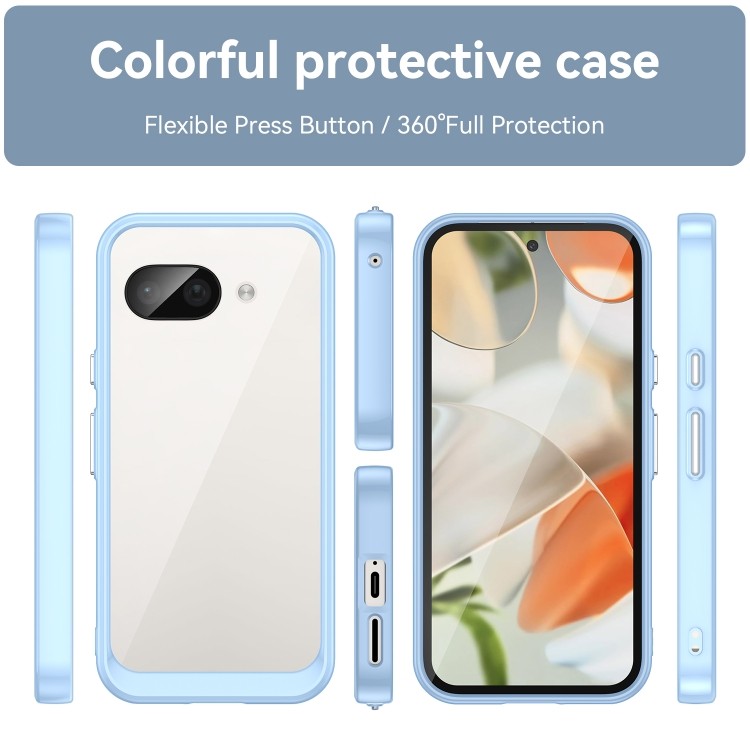 Colorful Acrylic Series для Google Pixel 9a — внешний вид и конструкция чехла 