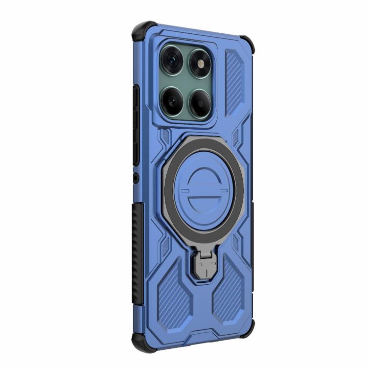 Детальний вигляд синього чохла J-20 з текстурованою поверхнею та кільцем-підставкою Детальний вигляд синього чохла J-20 з текстурованою поверхнею та кільцем-підставкою