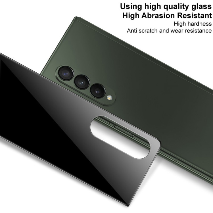 Черное защитное стекло imak на Samsung Galaxy Fold 5