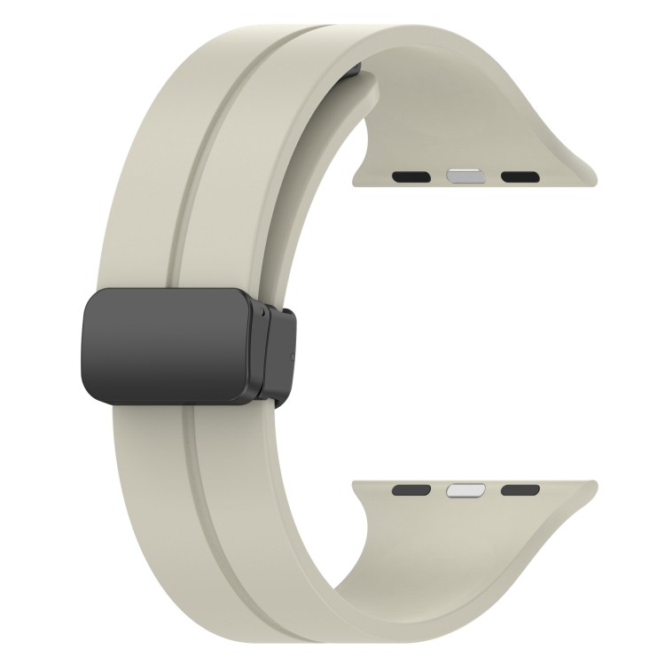 Якісний силіконовий ремінець у нейтральному бежевому кольорі Якісний силіконовий ремінець у нейтральному бежевому кольорі