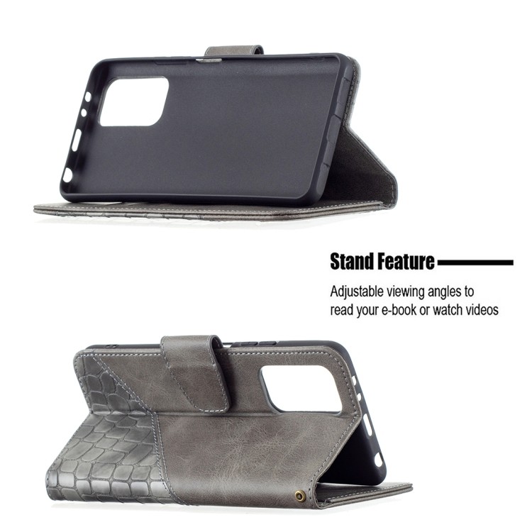 Серный чехол-книжка со складной подставкой на Сяоми Редми Нот 10 Про