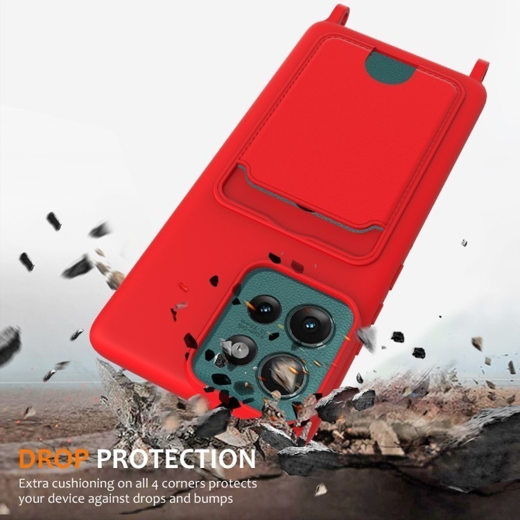 Противоударный силиконовый чехол с защитой камеры для Motorola Edge 50 