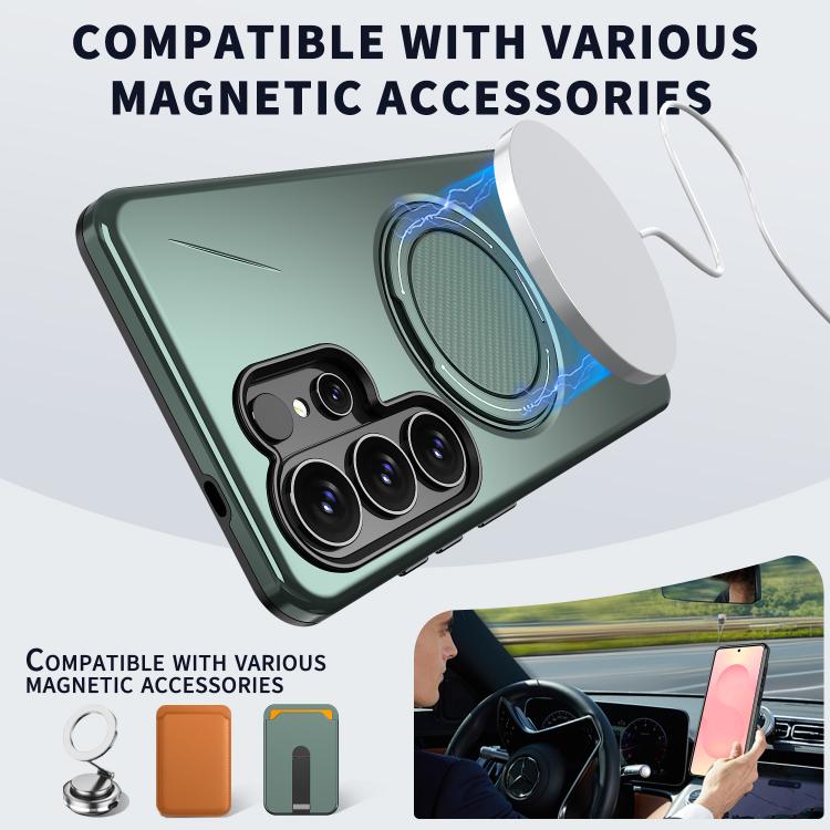 Гібридний чохол з магнітним кільцем і MagSafe для Samsung Galaxy S26 Ultra 5G Гібридний чохол з магнітним кільцем і MagSafe для Samsung Galaxy S26 Ultra 5G