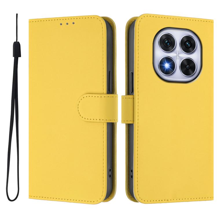 Жовтий чохол-книжка Skin Feel S-type Жовтий чохол-книжка Skin Feel S-type