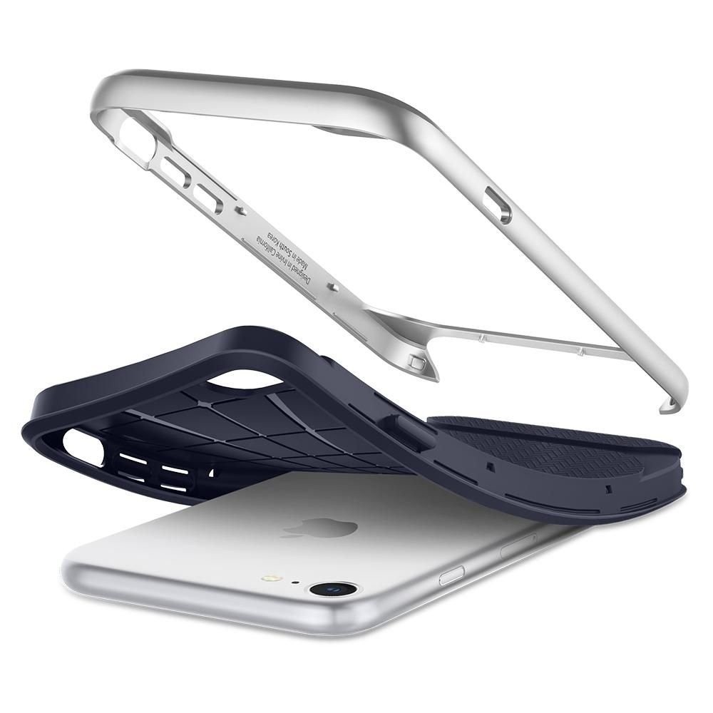 Чехол Spigen Neo Hybrid для IPhone 7/8/Se 2020 Satin Silver