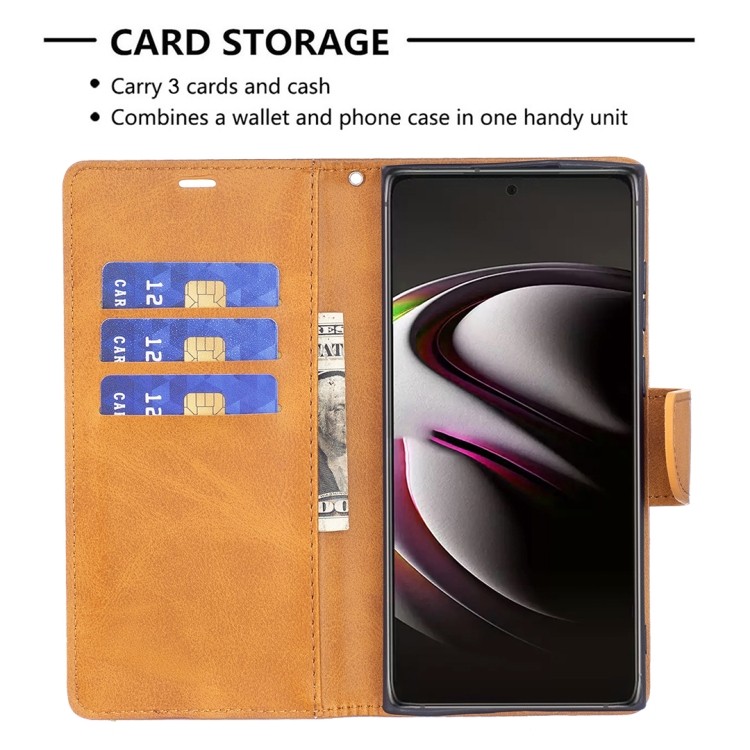 Жовтий чохол-книжка зі слотами під кредитки на Samsung Гелексі С22 Ультра Жовтий чохол-книжка зі слотами під кредитки на Samsung Гелексі С22 Ультра