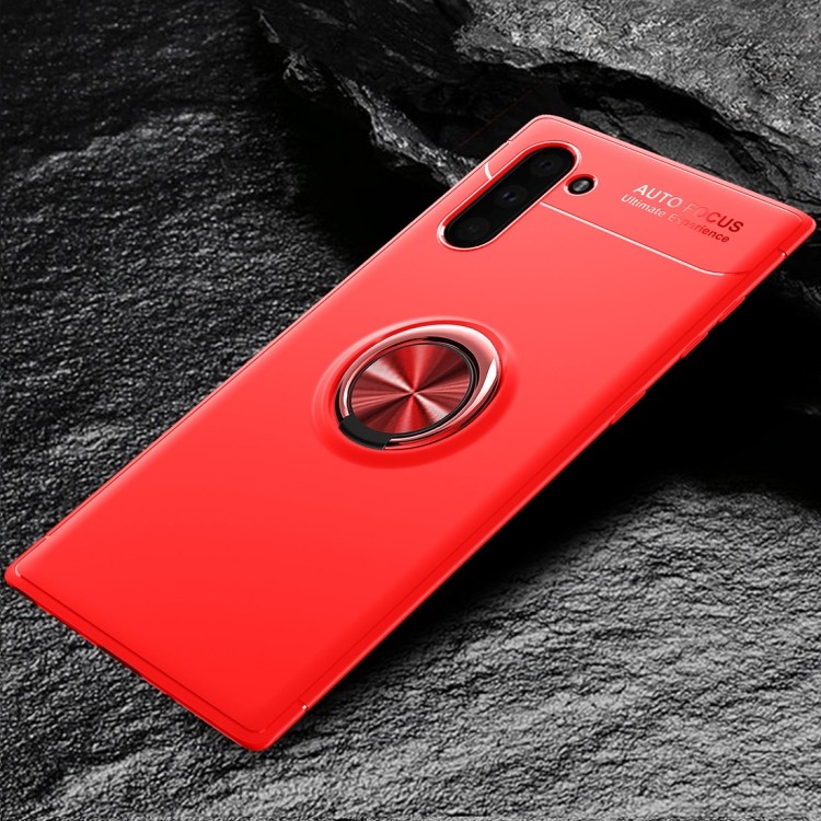 Противоударный чехол Lenuo на Samsung Galaxy  Note 10 - красный