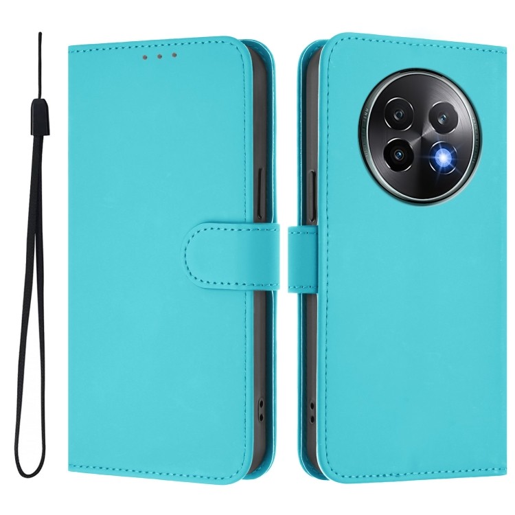 Чохол-блокнот Skin Feel S-type у яскравому блакитному кольорі 