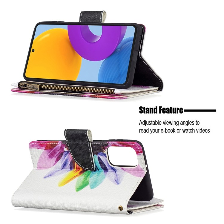 Чехол-кошелек с подставкой для Самсунг Галакси M52  Чехол-кошелек с подставкой для Самсунг Галакси M52