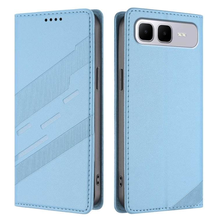 Блакитна книжка‑гаманець CaseMe для Infinix Smart 10 Plus 4G Блакитна книжка‑гаманець CaseMe для Infinix Smart 10 Plus 4G